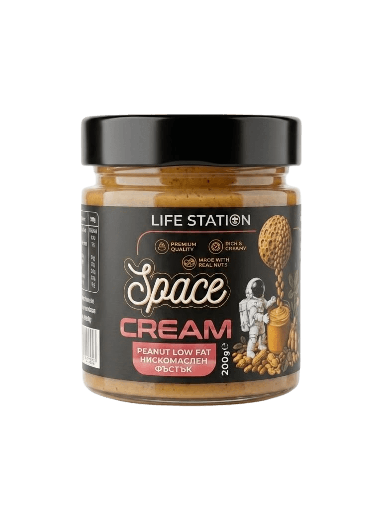 Space Cream — Нискомаслен фъстък